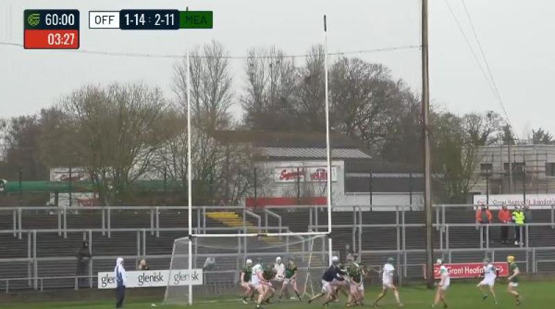 WATCH: The dramatic late goal that secured the Offaly minors a last second win over Meath