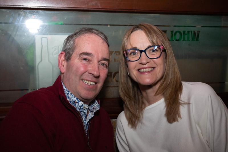 Alan celebrates his birthday on night out in Tullamore