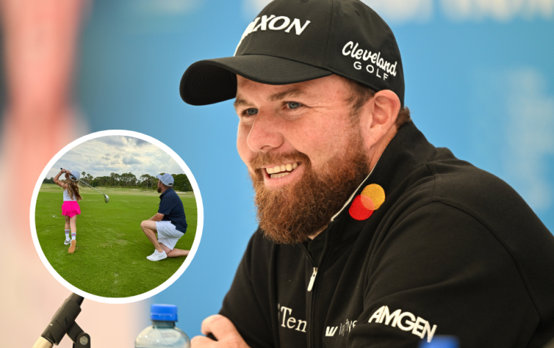 'How lovely' - Shane Lowry's heartwarming post as he coaches daughter in golf