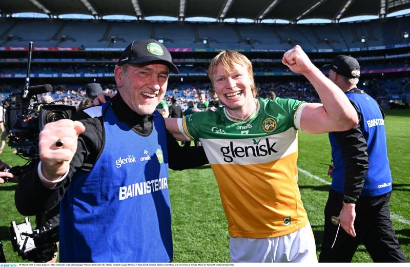 'Split Offaly in four' - Offaly fans joke after league title win over Kildare 