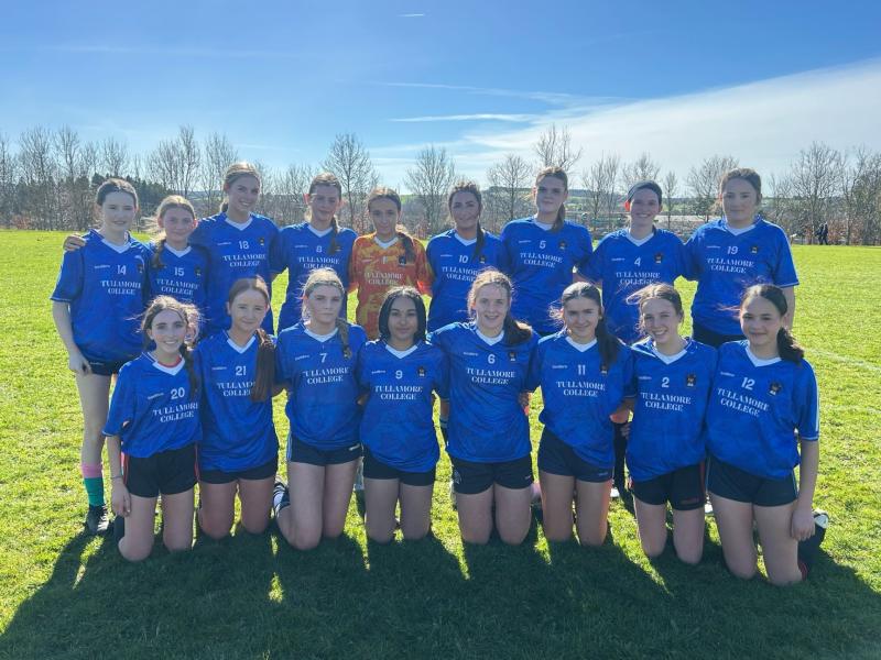 Tullamore College U17 Girls soccer team advance to Division 1 Regional Final