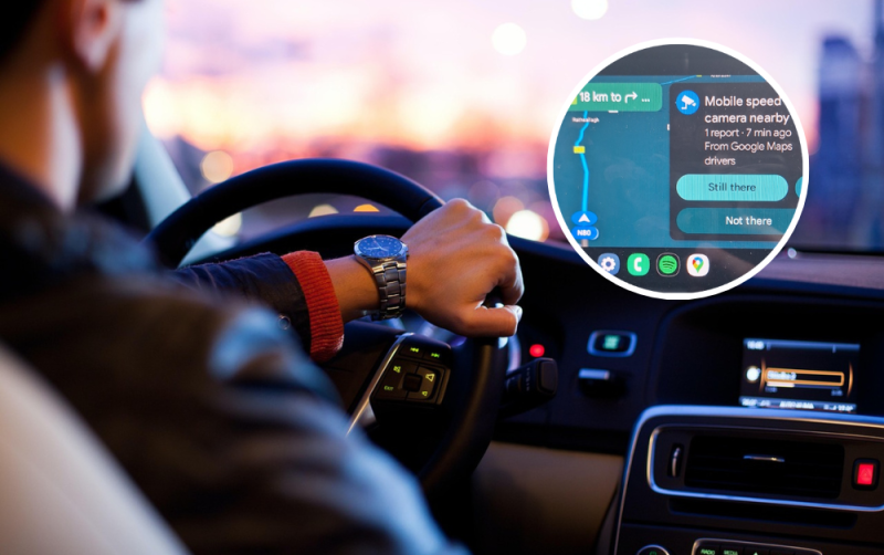 'I've never seen it before' - Irish motorist baffled by Google Maps alert in car