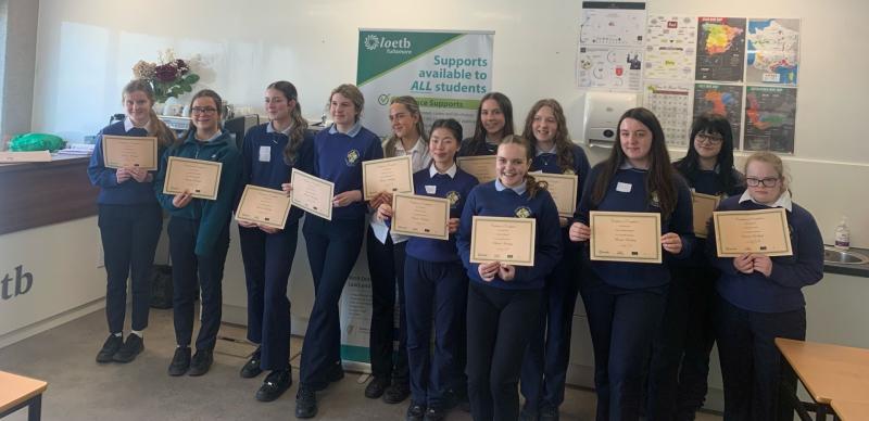 Offaly students brew up success in Barista course