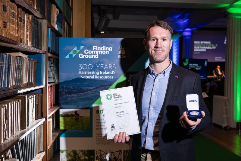 Former Offaly footballer among the winners at prestigious Livestock Awards