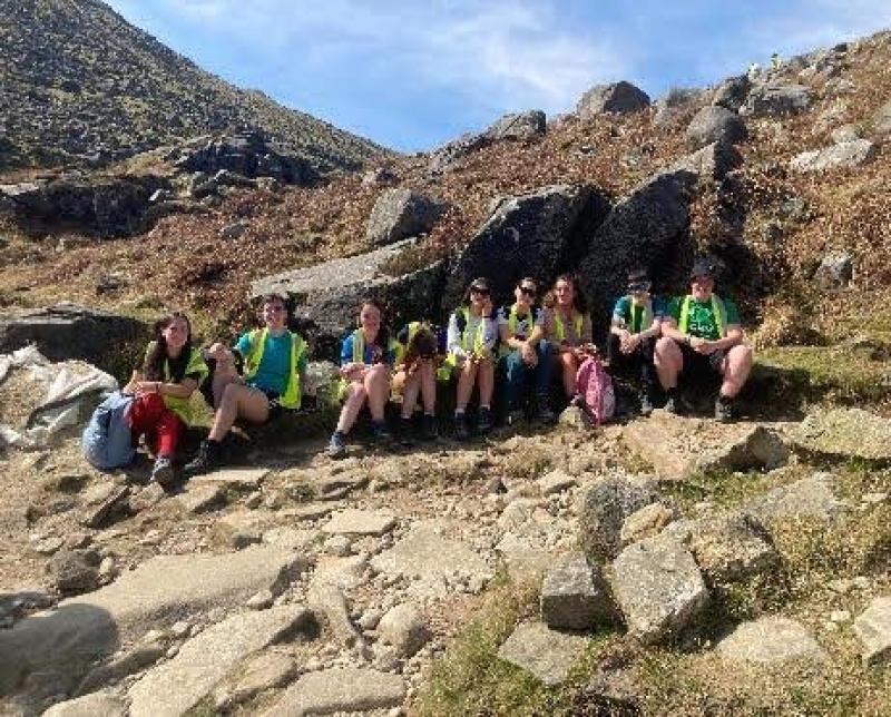 Roscrea students visit glorious Glendalough in stunning sunshine