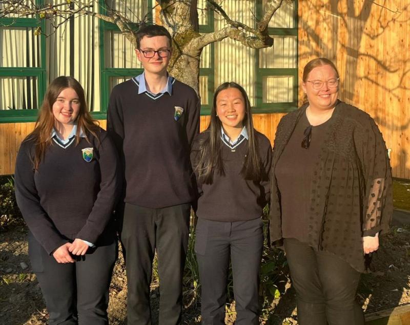 Offaly school progresses to regional final of Irish debating competition