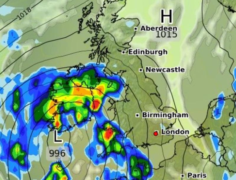 Ireland Easter Weekend weather forecast: Met Éireann issues Rain Warnings for twelve counties