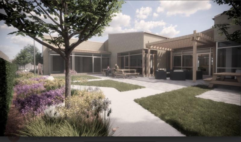 An image of the proposed new Birchwood House as designed by Kevin Jackson Architects