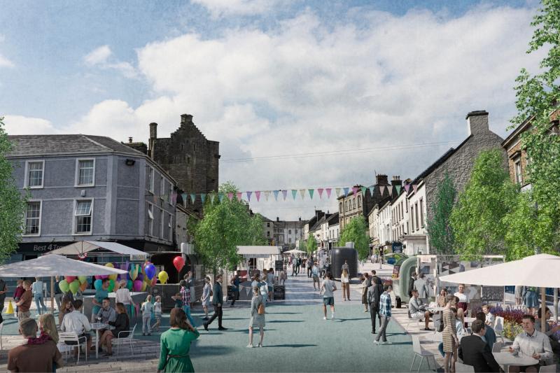 Progress on Roscrea's Town First Plan towards redesigned Castle Street and new Gantly Street
