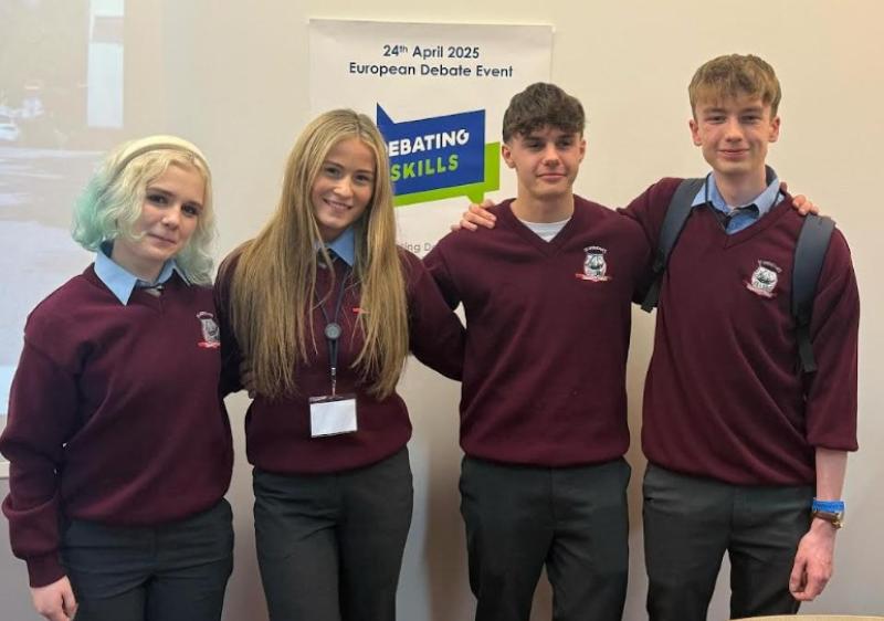 St Brendan's European Debating Champions Birr