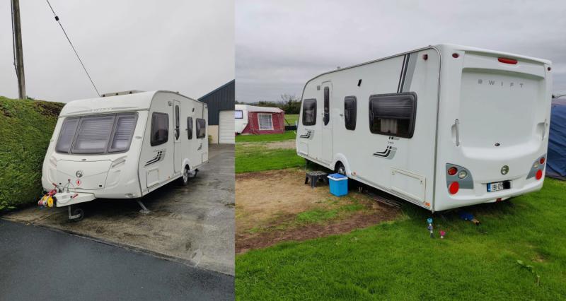 Gardai issue appeal after caravan stolen in Offaly