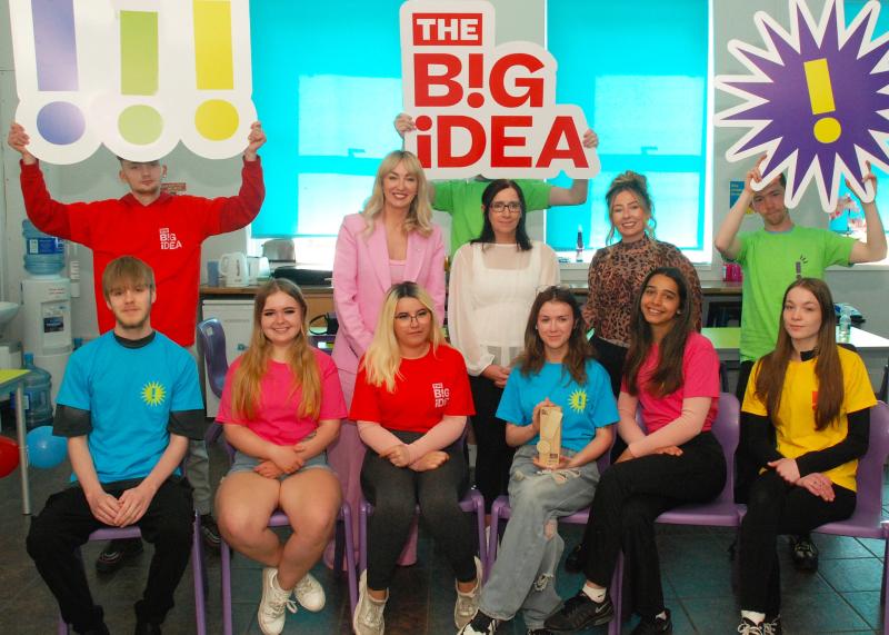Roscrea AI Big Idea students