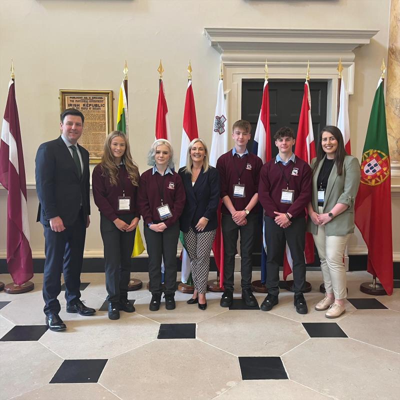 Offaly TD calls for national funding scheme to support students competing on global stage