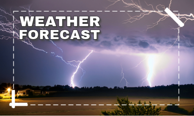 Met Eireann is warning that there could be some very heavy rain in parts of Ireland today with possible thunderstorms