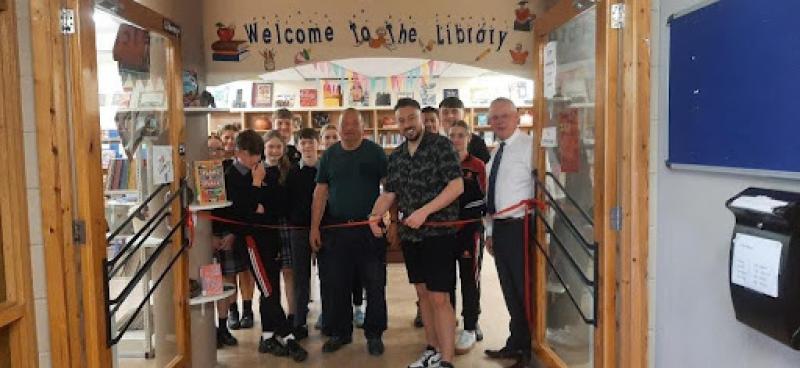 Roscrea Johnny McMahon Colaiste Phobal library