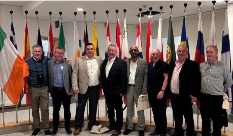 Fianna Fail farmers and business leades from Offaly head to European Parliment