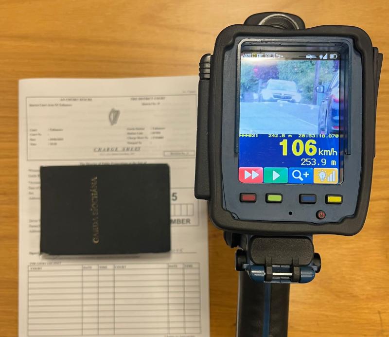 SHOCKING: Motorist in Offaly caught at twice the speed limit in 50kph zone