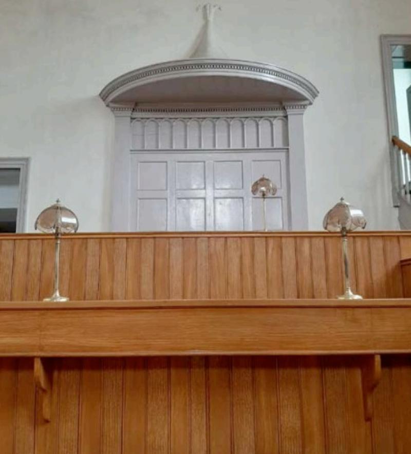 Birr courthouse Judge's bench