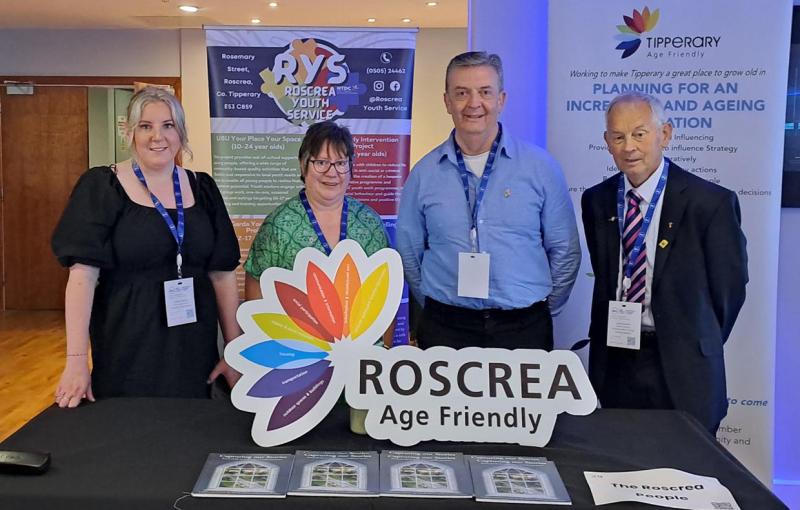 Roscrea produced book proudly displayed in Dublin