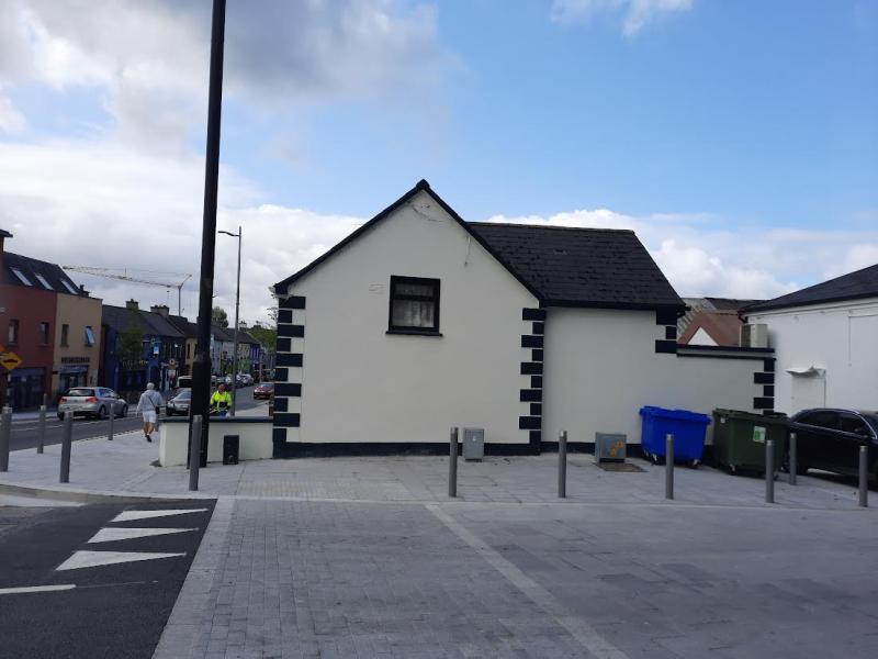 The mural is planned for th side of this building at Bury Quay