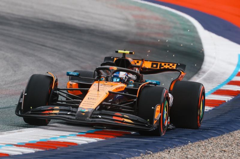 Stunning performance from Alex Dunne in F1 Free Practice in McLaren