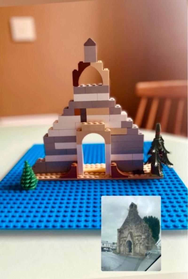 Roscrea Lego competition for National Heritage Week