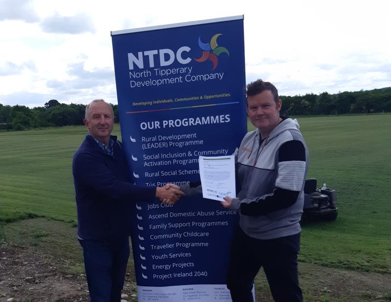 Local football club secure funding for new community walkway