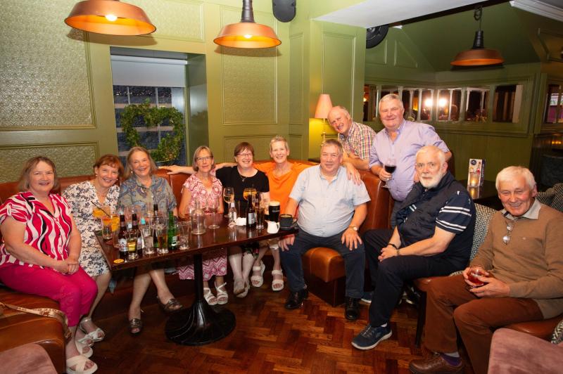 Gerry celebrated special birthday on night out in Tullamore