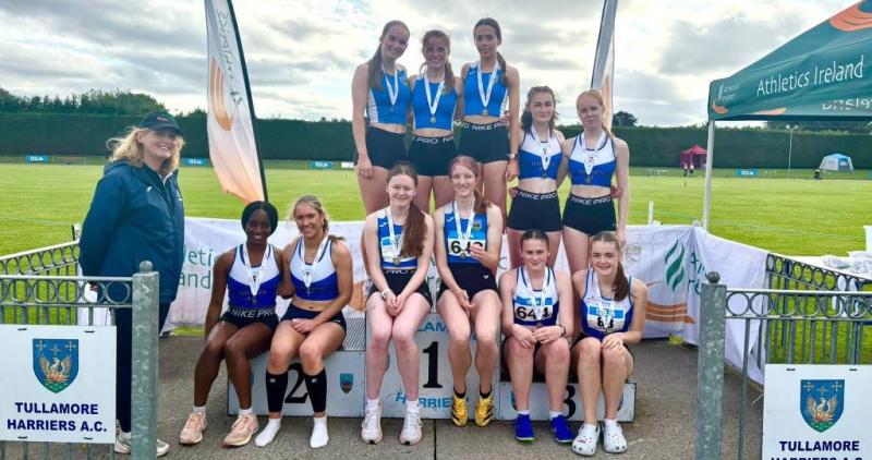 Gold rush for Tullamore Harriers athletes at All-Ireland U20 and U23 Championships