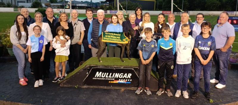 Big win for Offaly football folk hero in big greyhound race