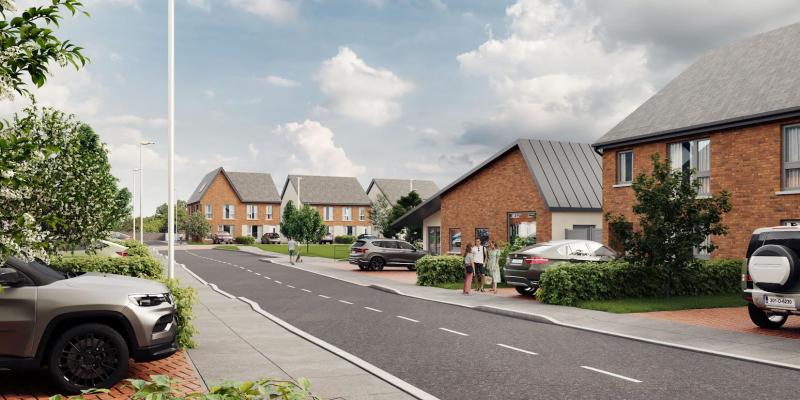 Scotts Avenue is Tullamore's newest residential area