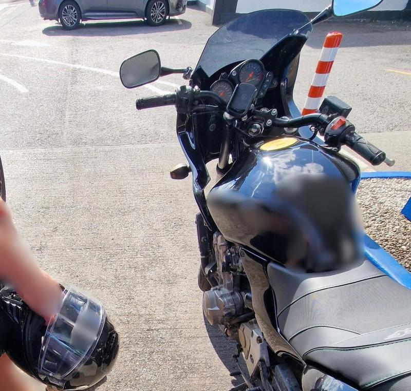 Roscrea Gardai motorcycle