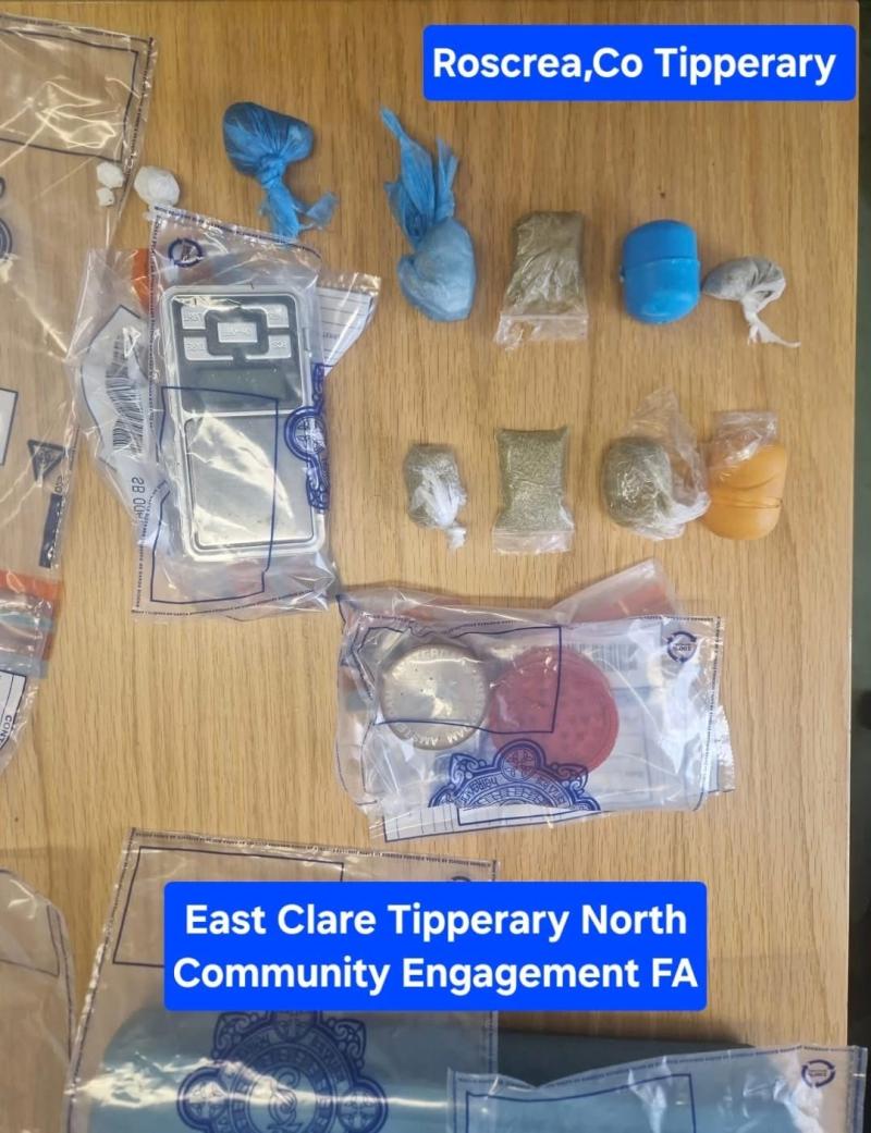 Roscrea Gardaí drugs Parkmore