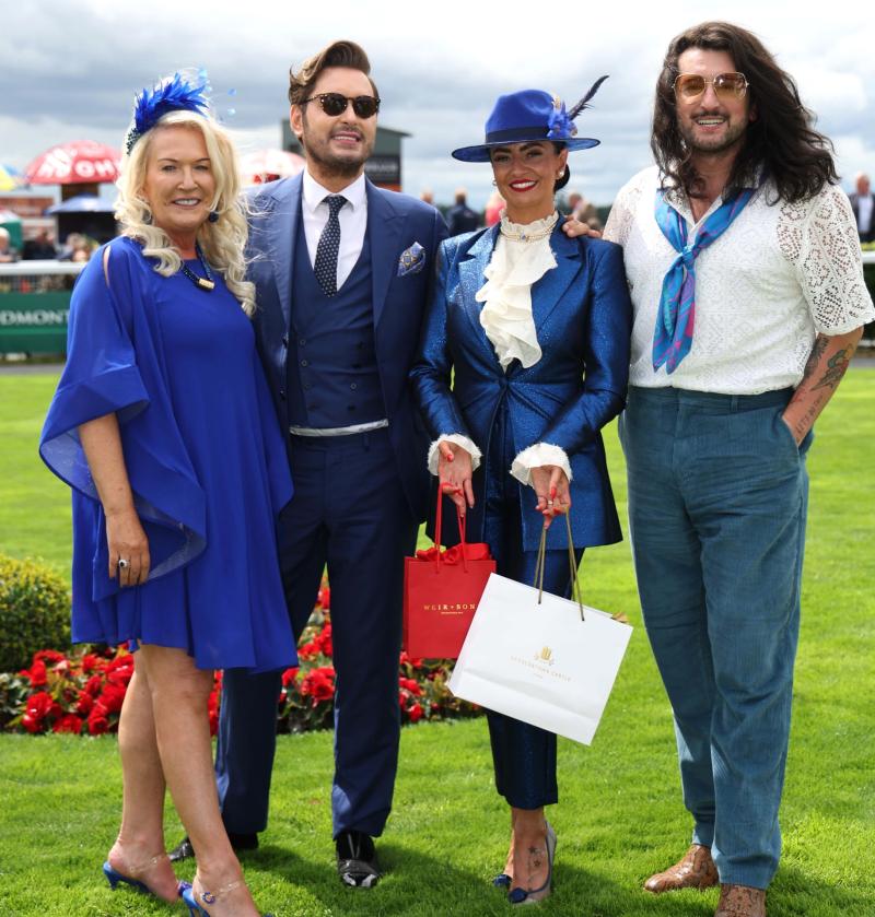 Offaly lady wins Best Dressed prize at The Curragh racecourse