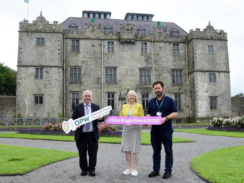 Office of Public Works launches Heritage Week at castle in the midlands