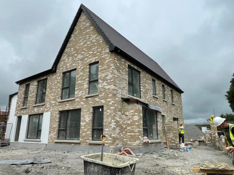 One of the new houses being built by Fitzpatrick & Heavey in Tullamore. There have been 1,000 inquiries so far
