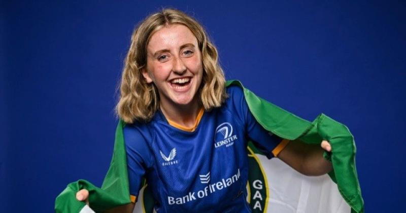 Offaly woman selected on Leinster senior rugby squad