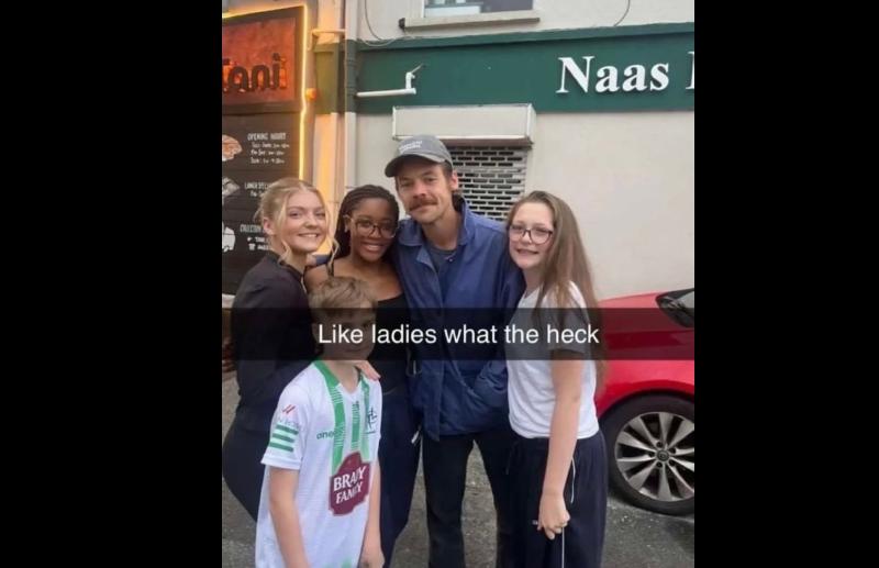 SPOTTED! Harry Styles spotted in small town in Ireland as pictures go viral online