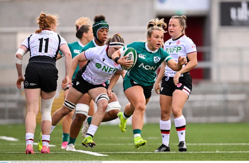 Clara woman named on Irish rugby World Cup squad