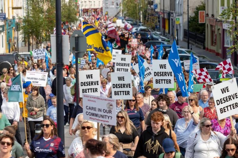 ballinasloe maternity services protest