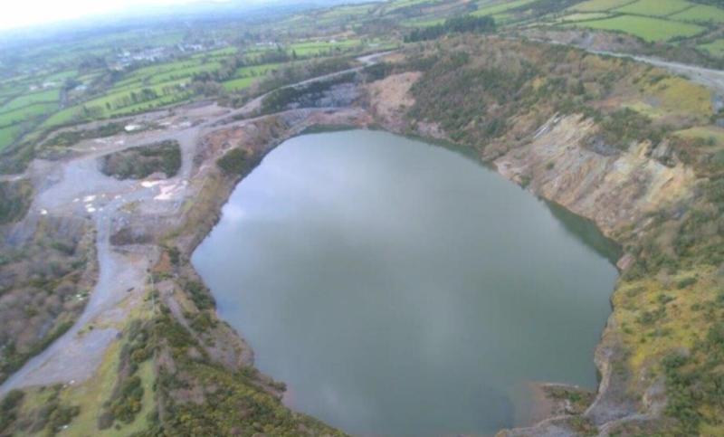 Silvermines hydroelectric reservoir