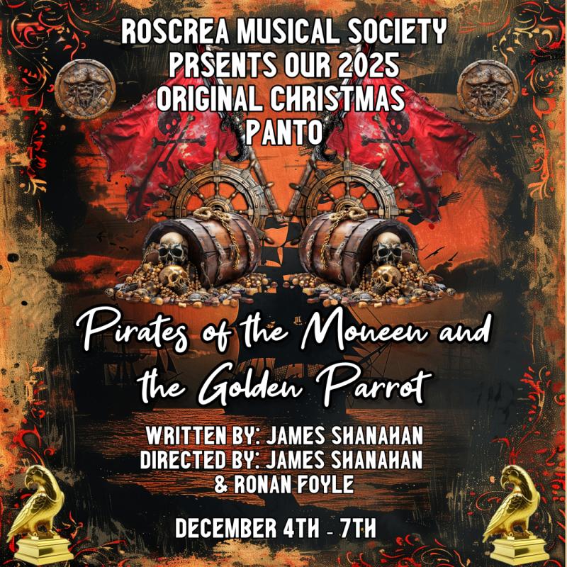 Are you Pirate material? Roscrea Musical Society have a swashbuckling role for you!