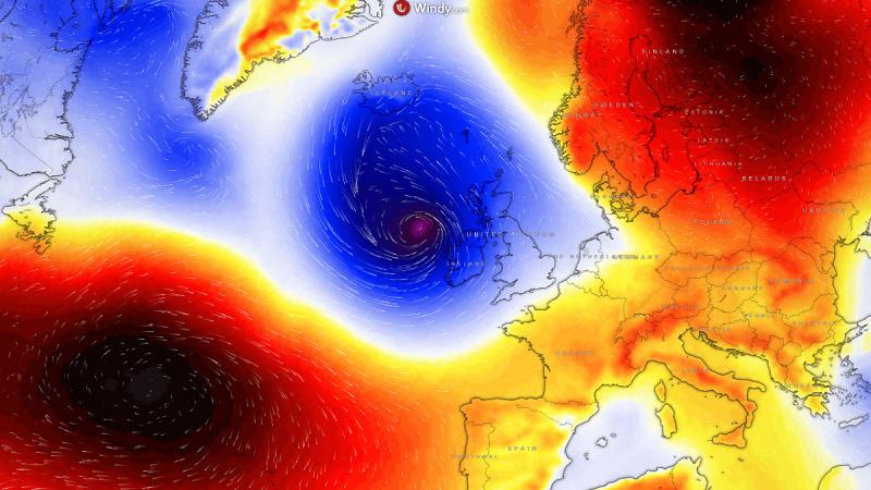 STORM TRACKER: Follow 'Storm Amy' as it bears down on Ireland amid brutal forecast