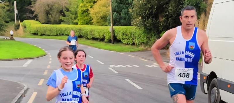 Tullamore Harriers athletes race at Frank McEvoy Memorial 4 Mile