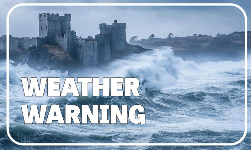 Met Eireann has issued a Status Yellow Wind Warning for three counties from Sunday into Monday for three counties as strong winds are forecast