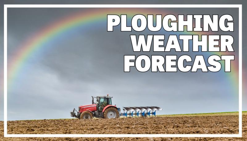 Latest weather forecast for Ploughing Championships is not bad but there will be rain around