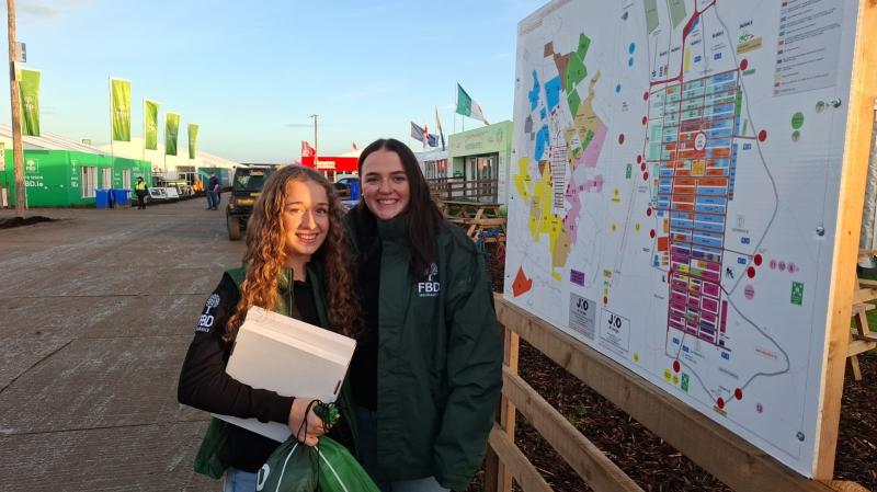 Finding their way around the Ploughing
