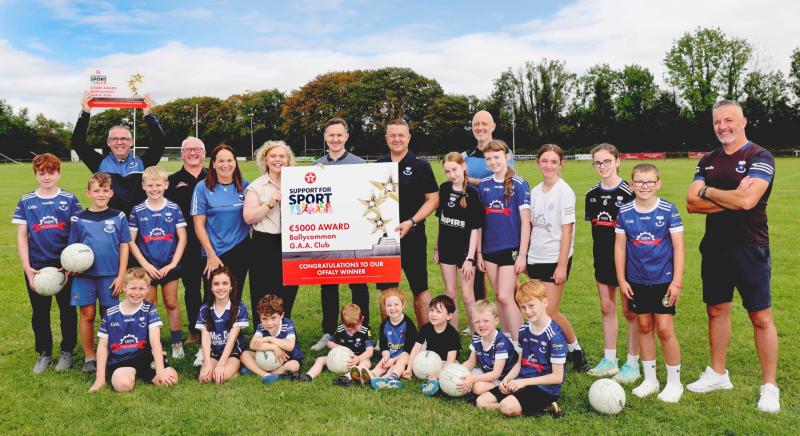 'A small club with a massive heart' - Offaly GAA club wins €5,000 to improve facilities