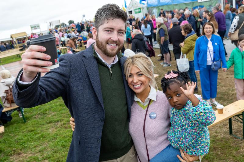 Gareth, Heidi and Roe Sheridan