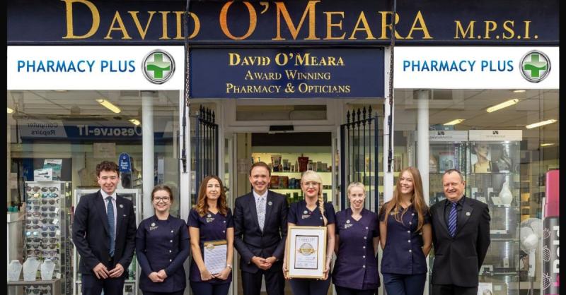 Offaly pharmacy takes home top honour for community pharmacy excellence